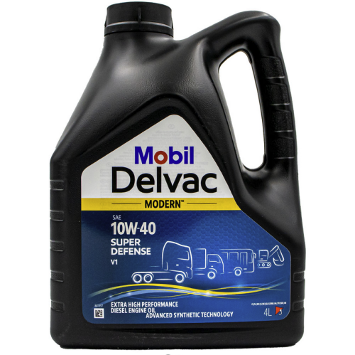 Mobil Delvac Modern 10W40 Super Defense V1 4L